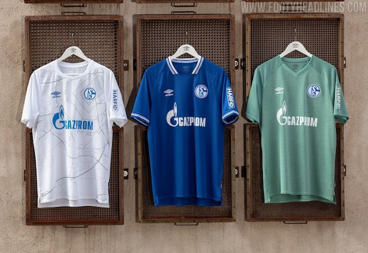 Schalke 20-21 Home, Away & Third Kits Released - Footy Headlines